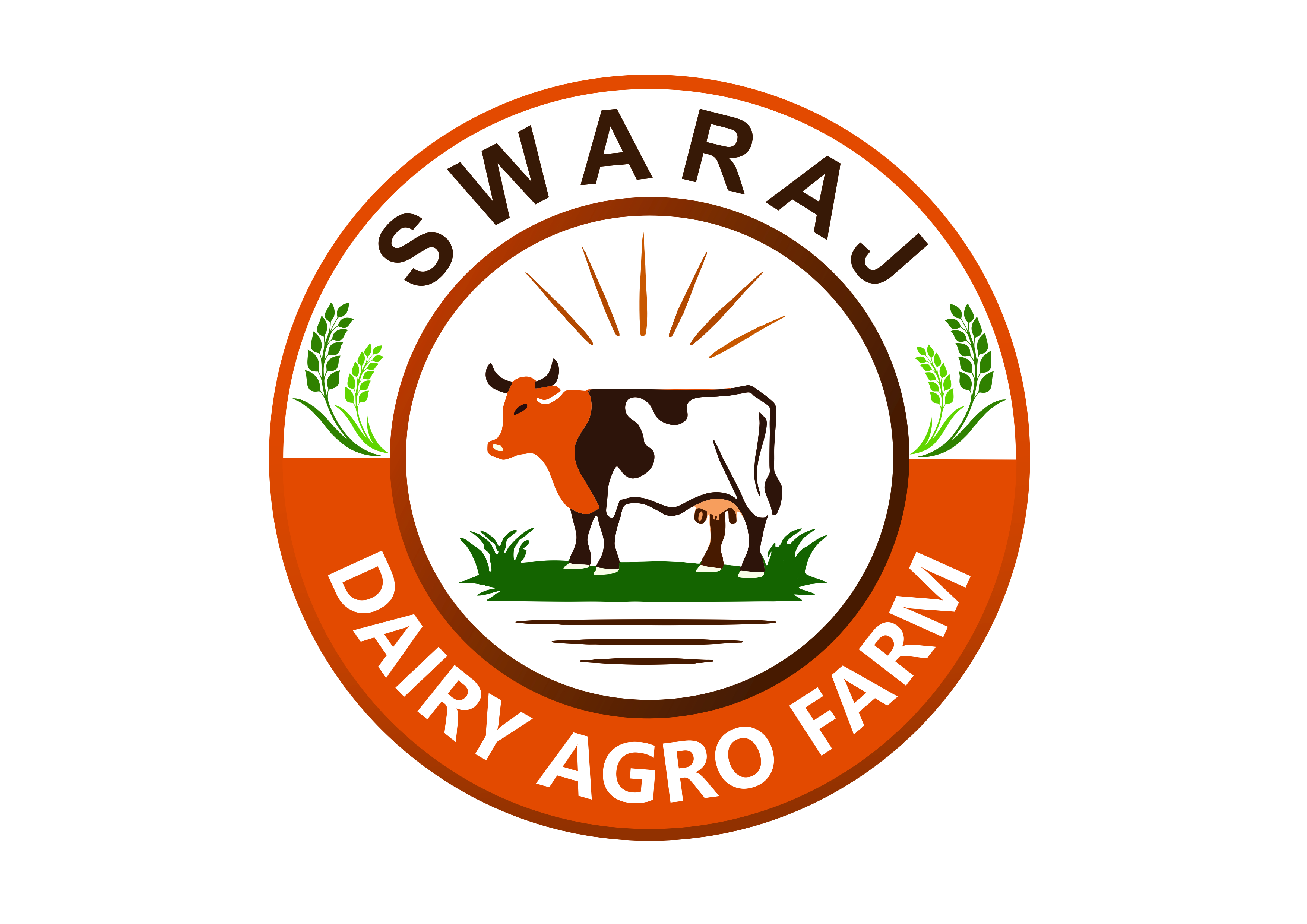 Swaraj Dairy Agro Logo